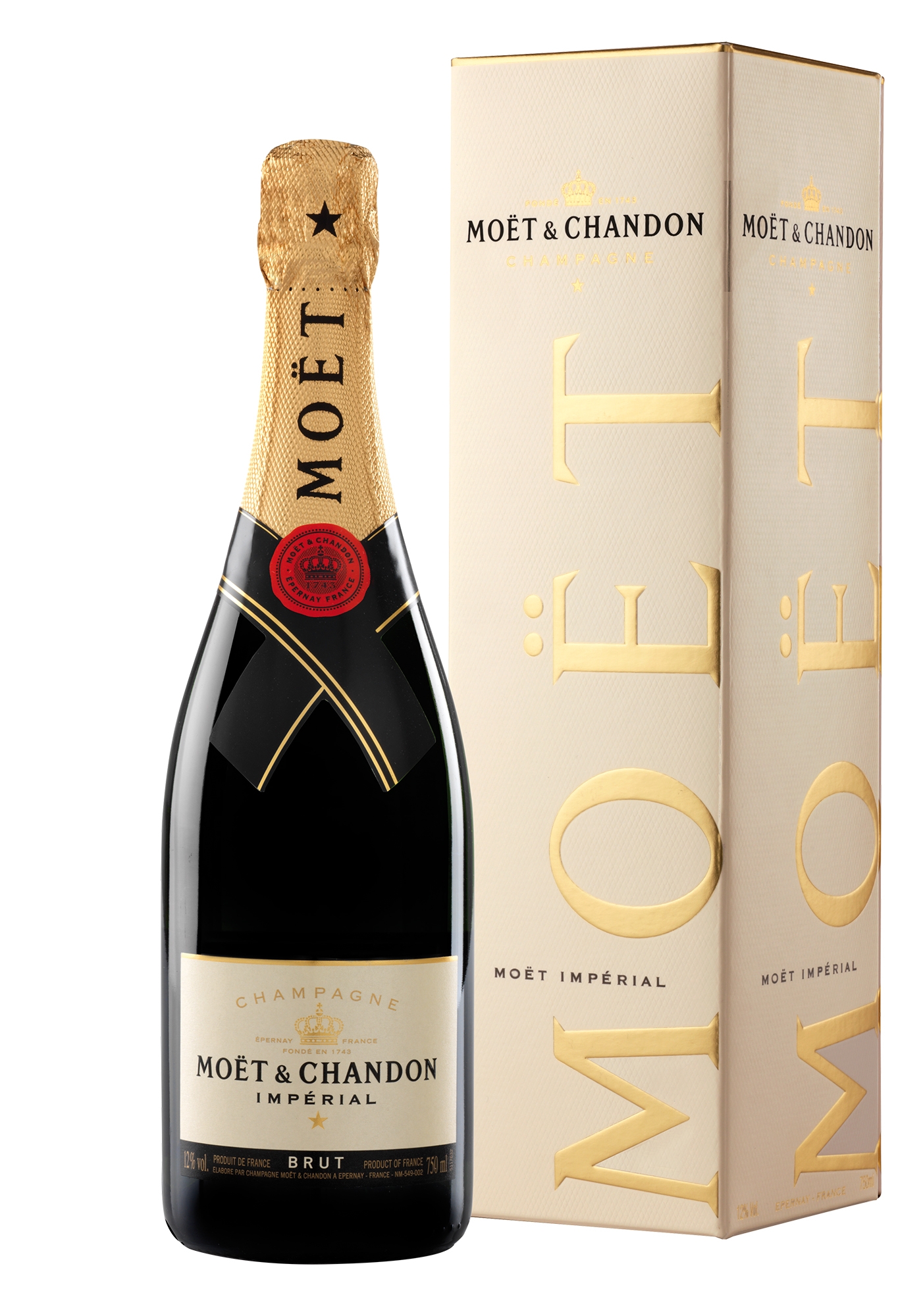 Moet & Chandon Brut Imperial Champagne - 750 mL