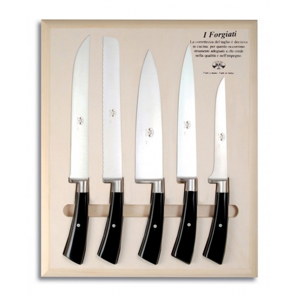 Coltellerie Berti - 1895 - Made to Measure I Forgings 5 Pcs. Ctp - N. 4325 - Exclusive Artisan Knives - Handmade in Italy