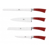 Coltellerie Berti - 1895 - Set of Four Kitchen Knives - N. 2630 - Exclusive Artisan Knives - Handmade in Italy