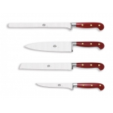 Coltellerie Berti - 1895 - Set of Four Kitchen Knives - N. 2420 - Exclusive Artisan Knives - Handmade in Italy
