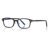 Tom Ford - Blue Block Square Opticals Glasses - Square Optical Glasses - Black - FT5647-D-B -  Tom Ford Eyewear