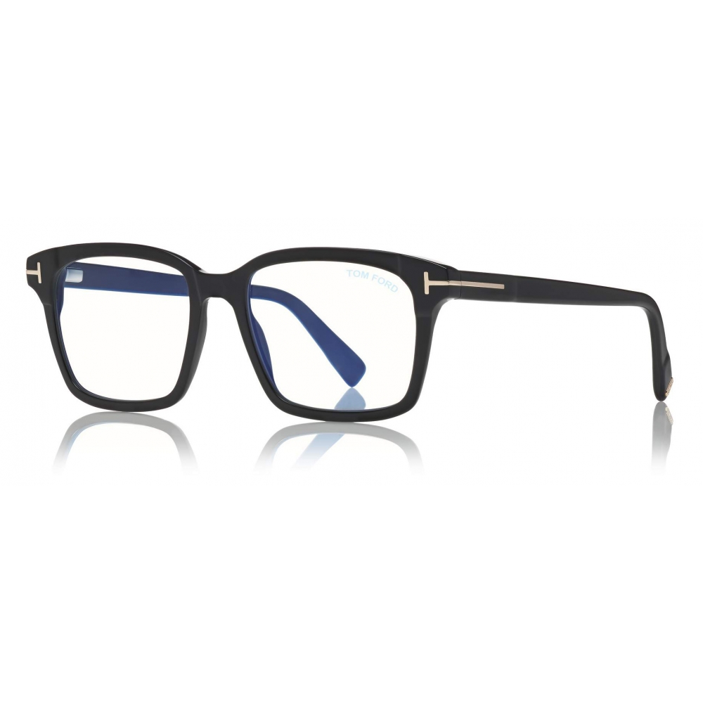 Tom Ford - Blue Block Square Opticals Glasses - Square Optical Glasses ...