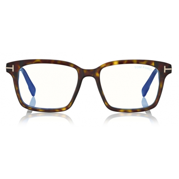 Tom Ford - Blue Block Square Opticals Glasses - Square Optical Glasses - Black - FT5661-B - Tom Ford Eyewear