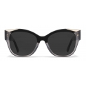 Prada - Prada Monochrome - Cat-Eye Sunglasses - Black Gray - Prada Collection - Sunglasses - Prada Eyewear