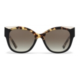 Prada - Prada Monochrome - Cat-Eye Sunglasses - Black Tortoiseshell - Prada Collection - Sunglasses - Prada Eyewear