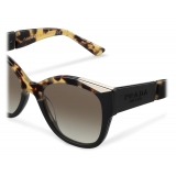 Prada - Prada Monochrome - Cat-Eye Sunglasses - Black Tortoiseshell - Prada Collection - Sunglasses - Prada Eyewear