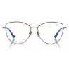 Tom Ford - Blue Block Soft Cat-Eye Opticals Glasses - Cat-Eye Optical Glasses - Palladium - FT5667-B - Tom Ford Eyewear