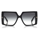 Tom Ford - Quinn Sunglasses - Occhiali da Sole Quadrati - Nero - FT0790 - Occhiali da Sole - Tom Ford Eyewear