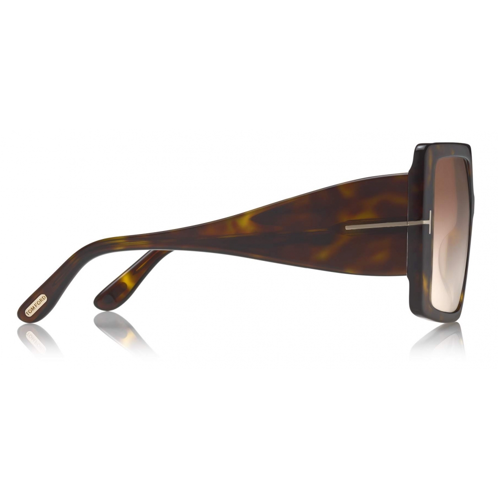 Tom Ford - Quinn Sunglasses - Square Sunglasses - Dark Havana - FT0790 -  Sunglasses - Tom Ford Eyewear - Avvenice