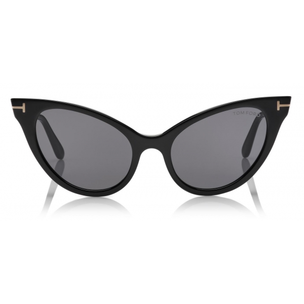 Tom Ford - Evelyn Sunglasses - Cat-Eye Sunglasses - Black - FT0820 - Sunglasses - Tom Ford Eyewear
