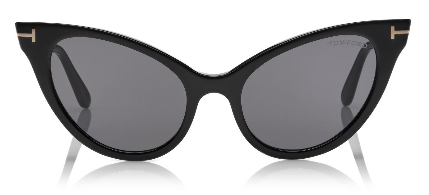 Tom Ford - Evelyn Sunglasses - Cat-Eye Sunglasses - Black - FT0820 -  Sunglasses - Tom Ford Eyewear - Avvenice