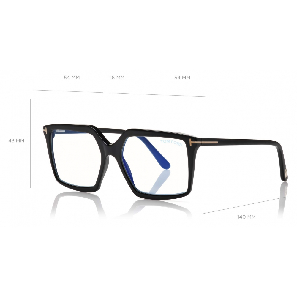 Tom Ford - Blue Block Square Magnetic Optical Glasses - Square Optical  Glasses - Black - FT5689-B -Tom Ford Eyewear - Avvenice