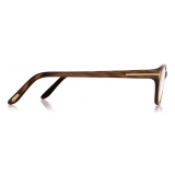 Tom Ford - Square Optical Frame Glasses - Square Optical Glasses - Dark Brown - FT5142 - Optical Glasses - Tom Ford Eyewear