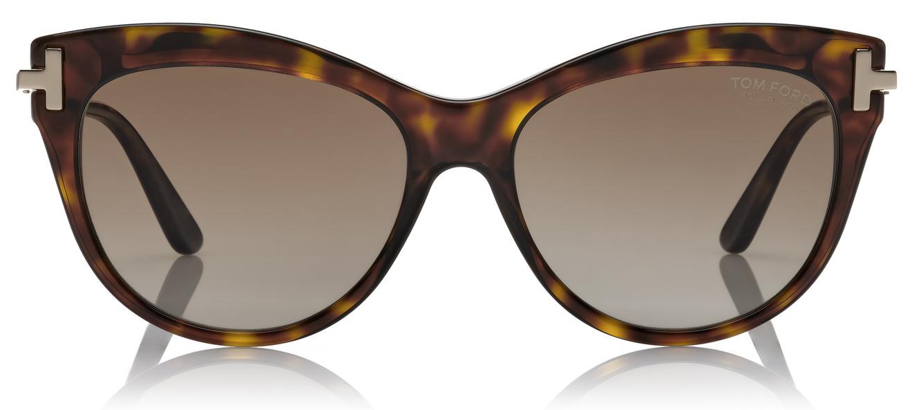 Tom Ford - Kira Polarized Sunglasses - Cat-Eye Sunglasses - Havana -  FT0821-P - Sunglasses - Tom Ford Eyewear - Avvenice