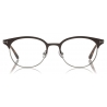 Tom Ford - Titanium Round Optical Glasses - Brown - FT5382 - Tom Ford Eyewear