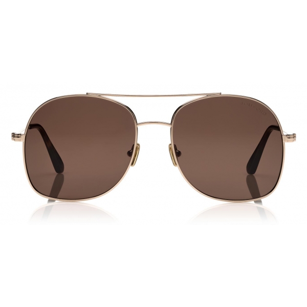 Tom Ford - Delilah Sunglasses - Round Sunglasses - Rose Gold - FT0758 - Sunglasses - Tom Ford Eyewear