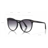 Tom Ford - Maxim Sunglasses - Cat-Eye Sunglasses - Black - FT0787 - Sunglasses - Tom Ford Eyewear