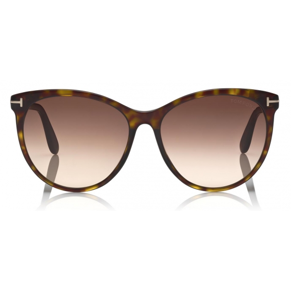 Tom Ford - Maxim Sunglasses - Cat-Eye Sunglasses - Dark Havana - FT0787 - Sunglasses - Tom Ford Eyewear