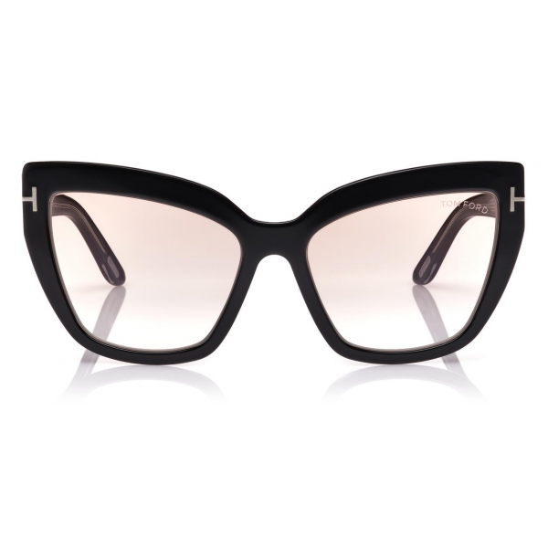 Tom Ford - Johannes Sunglasses - Cat-Eye Sunglasses - Black Mirror - FT0745 - Sunglasses - Tom Ford Eyewear