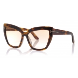 Tom Ford - Johannes Sunglasses - Cat-Eye Sunglasses - Havana - FT0745 - Sunglasses - Tom Ford Eyewear