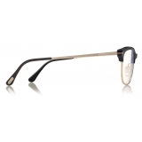 Tom Ford - Blue Block Browline Opticals Glasses - Square Optical Glasses - Black - FT5546-B - Tom Ford Eyewear