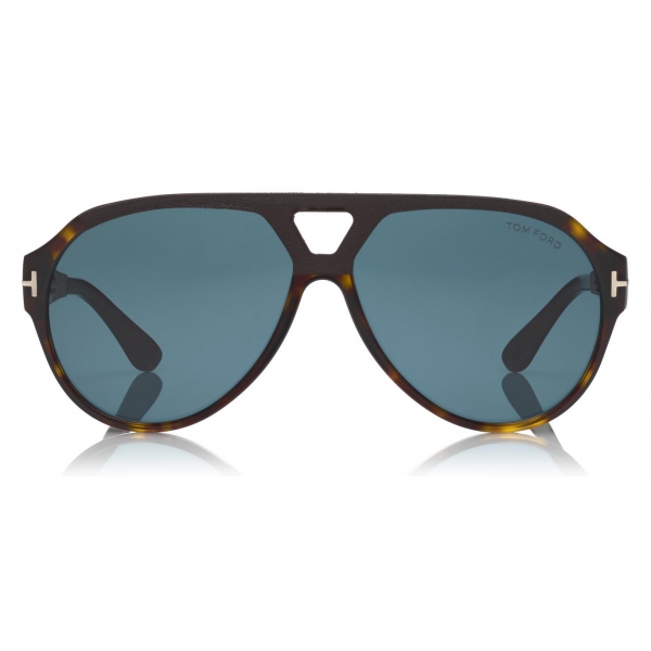 Tom Ford - Paul Sunglasses - Occhiali da Sole Pilota - Havana Scuro - FT0778 - Occhiali da Sole - Tom Ford Eyewear