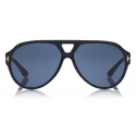 Tom Ford - Paul Sunglasses - Occhiali da Sole Pilota - Blu Intenso - FT0778 - Occhiali da Sole - Tom Ford Eyewear