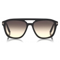 Tom Ford - Gerrard Sunglasses - Navigator Sunglasses - Black - FT0776 - Sunglasses - Tom Ford Eyewear