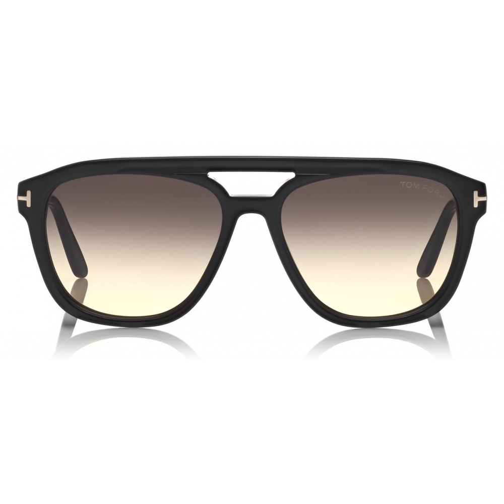 Tom Ford Gerrard Sunglasses Navigator Sunglasses Black Ft0776 Sunglasses Tom Ford Eyewear Avvenice