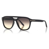 Tom Ford - Gerrard Sunglasses - Navigator Sunglasses - Black - FT0776 - Sunglasses - Tom Ford Eyewear