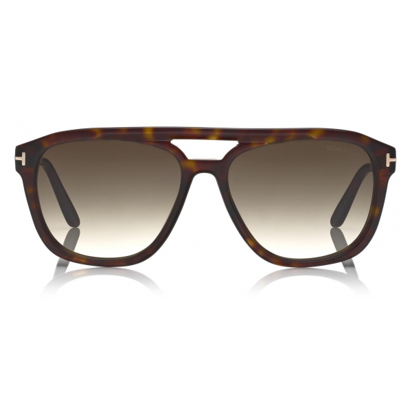 Tom Ford - Gerrard Sunglasses - Navigator Sunglasses - Gradient Havana - FT0776 - Sunglasses - Tom Ford Eyewear