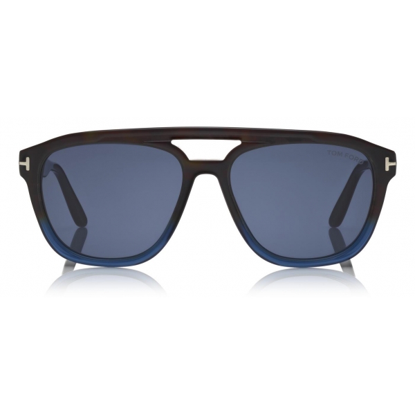 Tom Ford - Gerrard Sunglasses - Navigator Sunglasses - Havana - FT0776 - Sunglasses - Tom Ford Eyewear