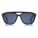 Tom Ford - Gerrard Sunglasses - Navigator Sunglasses - Havana - FT0776 - Sunglasses - Tom Ford Eyewear