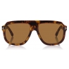 Tom Ford - Ronan Sunglasses - Occhiali da Sole Navigatore - Havana Vintage - FT0743 - Tom Ford Eyewear
