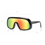 Tom Ford - Sven Sunglasses - Mask Sunglasses - Black - FT0471 - Sunglasses - Tom Ford Eyewear
