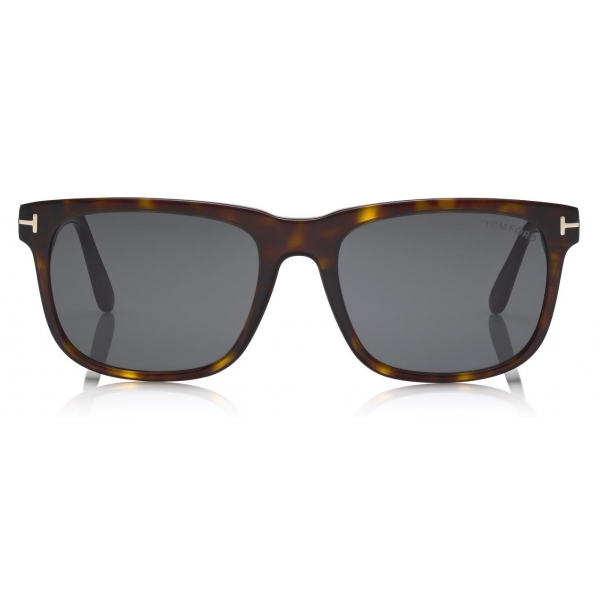 Tom Ford - Stephenson Sunglasses - Occhiali da Sole Quadrati - Havana Scuro - FT0775 - Occhiali da Sole - Tom Ford Eyewear