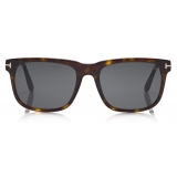 Tom Ford - Stephenson Sunglasses - Square Sunglasses - Dark Havana - FT0775 - Sunglasses - Tom Ford Eyewear