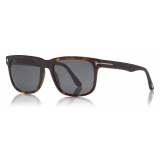 Tom Ford - Stephenson Sunglasses - Occhiali da Sole Quadrati - Havana Scuro - FT0775 - Occhiali da Sole - Tom Ford Eyewear