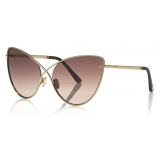 Tom Ford - Leila Sunglasses - Cat-Eye Sunglasses - Rose Gold - FT0786 - Sunglasses - Tom Ford Eyewear