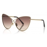 Tom Ford - Leila Sunglasses - Occhiali da Sole Cat-Eye - Oro Rosa - FT0786 - Occhiali da Sole - Tom Ford Eyewear