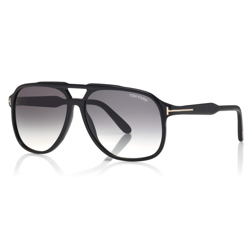 Tom Ford - Raoul Sunglasses - Round Sunglasses - Black - FT0753 -  Sunglasses - Tom Ford Eyewear - Avvenice