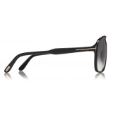 Tom Ford - Raoul Sunglasses - Round Sunglasses - Black - FT0753 - Sunglasses - Tom Ford Eyewear