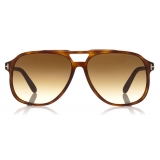 Tom Ford - Raoul Sunglasses - Round Sunglasses - Tortoise - FT0753 - Sunglasses - Tom Ford Eyewear