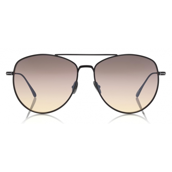 Tom Ford - Milla Sunglasses - Occhiali da Sole Rotondi - Nero Fumo - FT0784 - Occhiali da Sole - Tom Ford Eyewear
