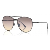 Tom Ford - Milla Sunglasses - Round Sunglasses - Black Smoke - FT0784 - Sunglasses - Tom Ford Eyewear