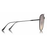 Tom Ford - Milla Sunglasses - Occhiali da Sole Rotondi - Nero Fumo - FT0784 - Occhiali da Sole - Tom Ford Eyewear