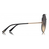 Tom Ford - Dolly Sunglasses - Occhiali da Sole Rotondi - Nero - FT0782 - Occhiali da Sole - Tom Ford Eyewear
