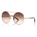 Tom Ford - Dolly Sunglasses - Occhiali da Sole Rotondi - Oro Rosa - FT0782 - Occhiali da Sole - Tom Ford Eyewear