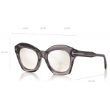 Tom Ford - Bardot Sunglasses - Cat-Eye Sunglasses - Grey Smoke - FT0689 - Sunglasses - Tom Ford Eyewear