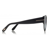 Tom Ford - Slater Sunglasses - Cat-Eye Sunglasses - Black - FT0658 - Sunglasses - Tom Ford Eyewear